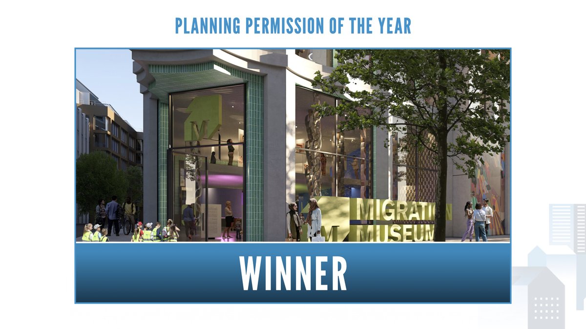 🏢 <a href="/cityoflondon/">City of London</a>, congrats on winning Planning Permission of the Year at the #PlanningAwards! Your approval process is exemplary!