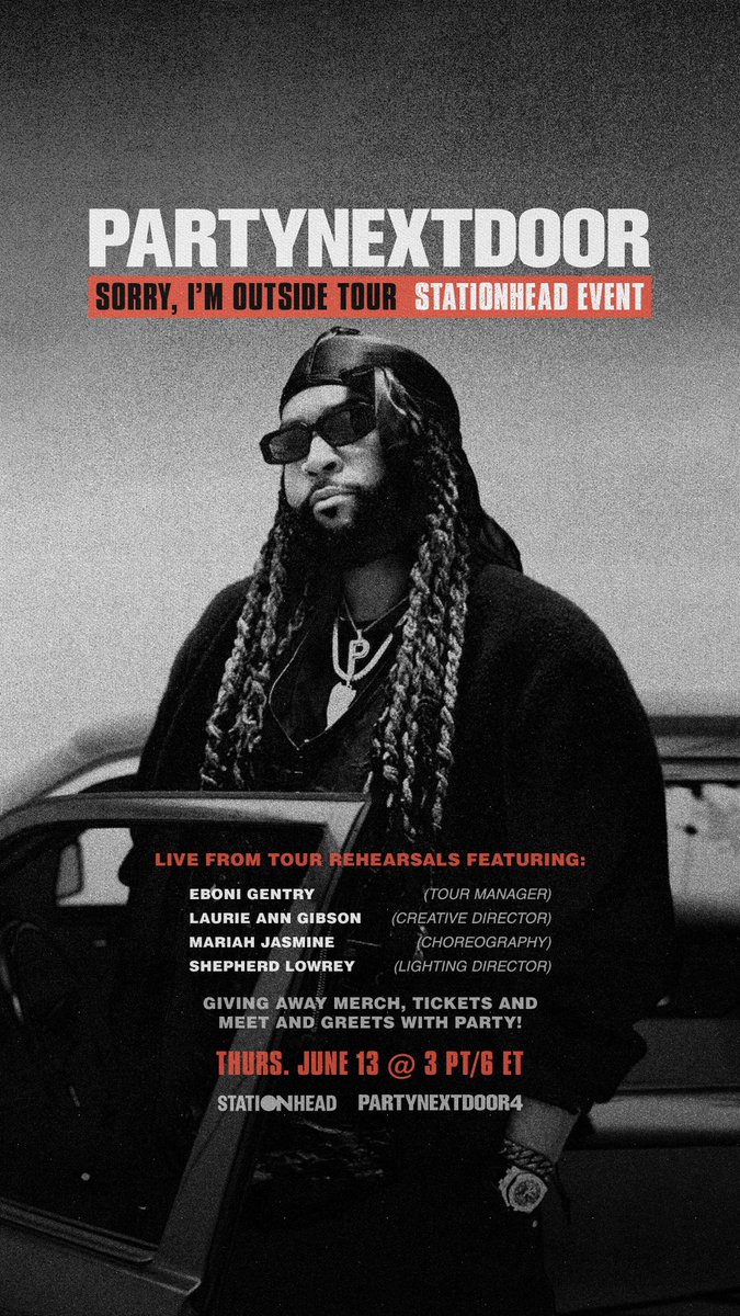 PARTYNEXTDOOR Listening Party 

stationhead.com/partyomo