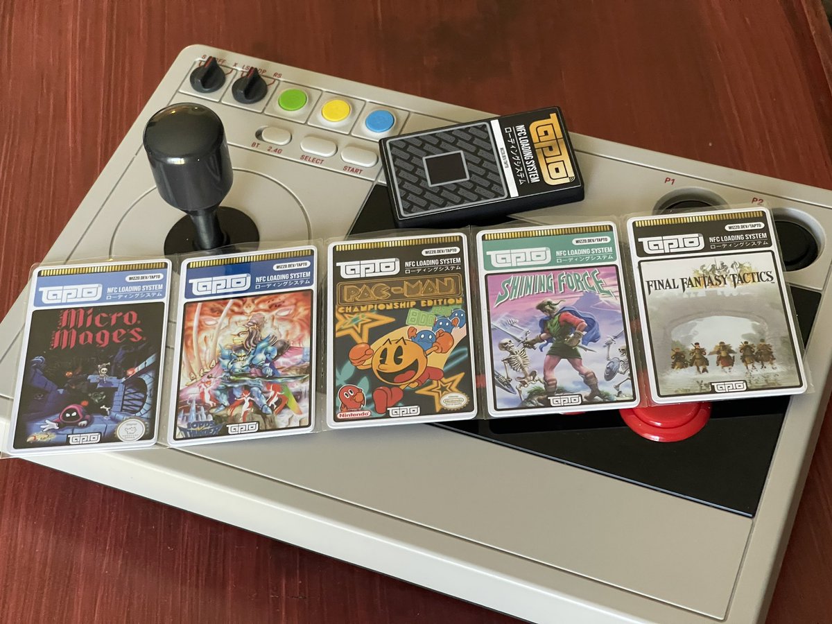 Omega16bit's tweet image. My #TapTo is here! Yay! #misterFPGA