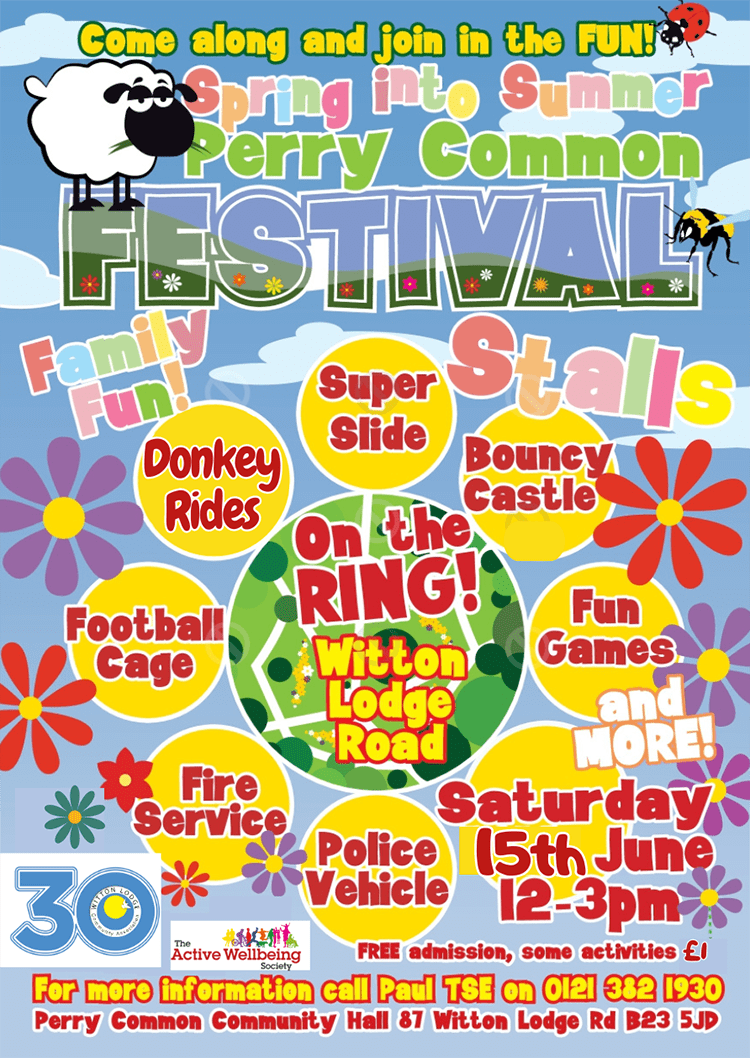 wittonlodge's tweet photo. Spring into Summer is THIS SATURDAY!! Join us on The Ring, Witton Lodge Rd, B23 5JD for a fun-filled day in the ❤️ of our community in #PerryCommon 
#Erdington #FamilyFestival @every1erdington @ErdingtonFam @ErdFoodBank @urbandevotion @storywoodschool @StMargMaryRC @CourtFarmPri https://t.co/YjPkOvfd41