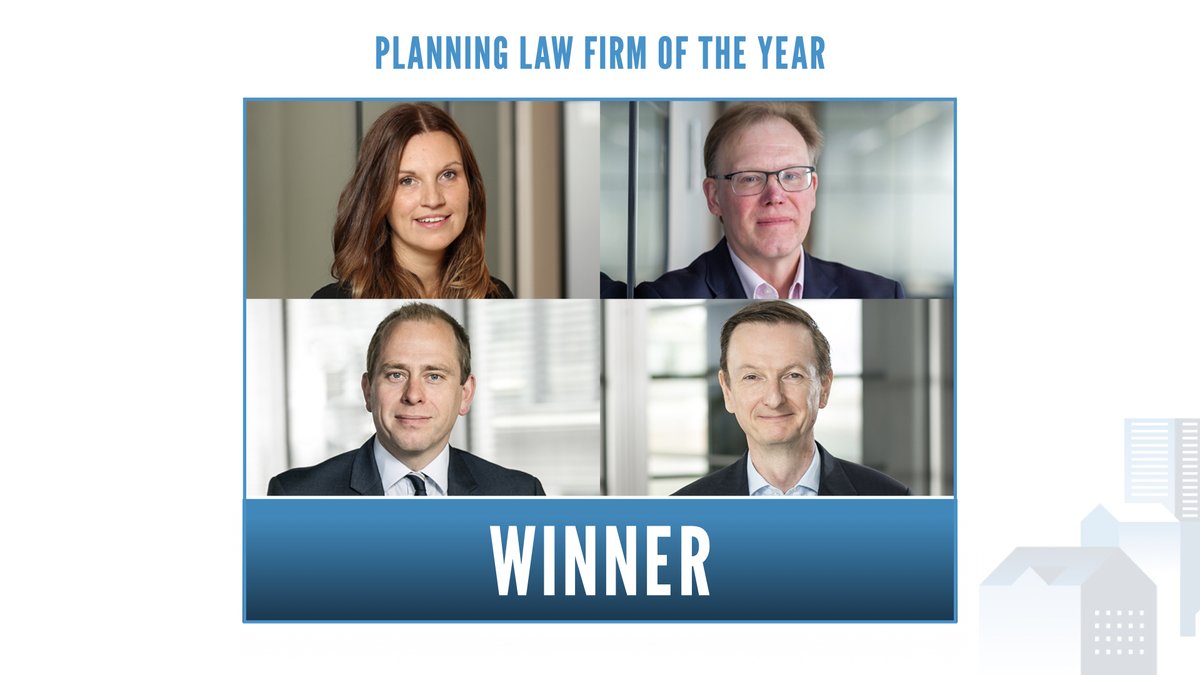 ⚖️ <a href="/BDBpitmans/">BDB Pitmans</a>, you’re the Planning Law Firm of the Year at the #PlanningAwards! Your legal expertise is exceptional!