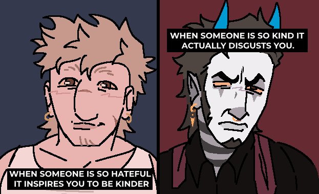 HHACKEROID's tweet photo. Damn I'm so late to this one, LMAO

anyways here's my oc's as this meme https://t.co/b2oopdGj3v