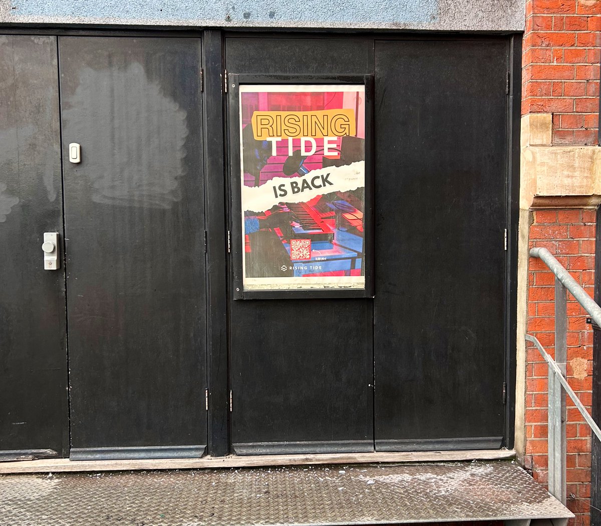 Our first official poster has found its place. 

We’re back!  270 Mar Street, E8 1HE