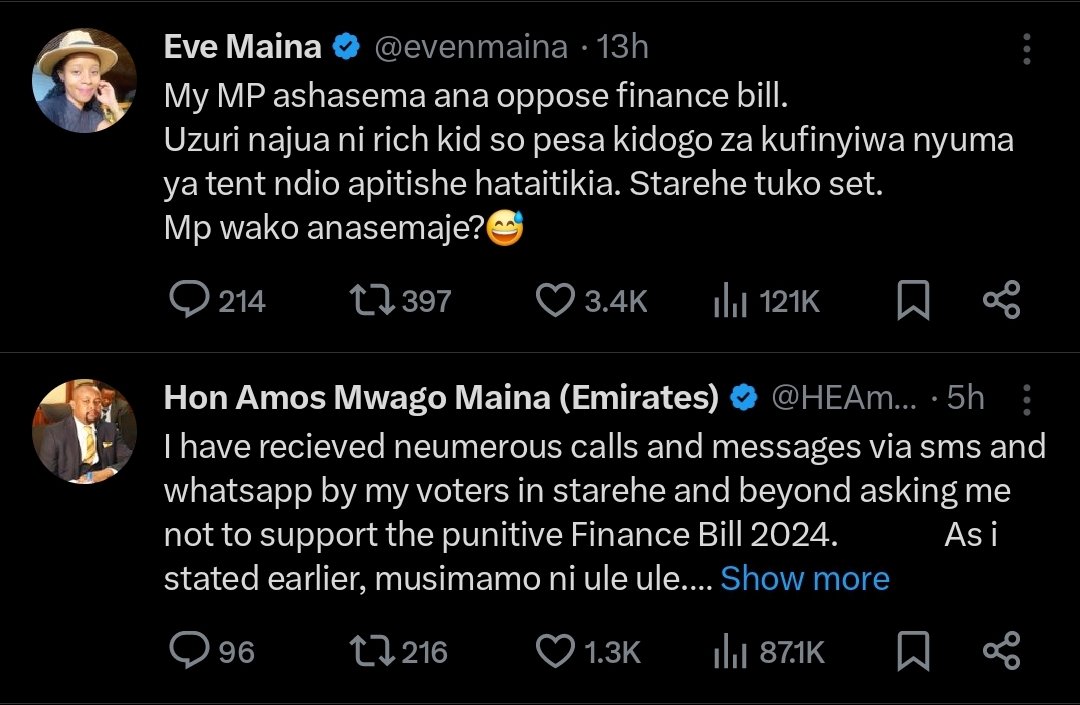 SamBbercy's tweet photo. @evenmaina Nimekua najiuliza kwani ni nani, kumbe jibu iko tu hapo 😂😂 https://t.co/d28NfiYo52