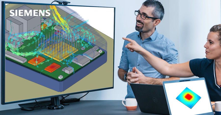 Saratech's tweet image. Discover 3D CFD-ready reduced order thermal models of IC packages. oal.lu/rFjP6 Siemens Embeddable BCI-ROMs in Simcenter Flotherm provide accurate temperature prediction without revealing IP sensitive data #Electronics #ThermalAnalysis #ComputationalFluidDynamics