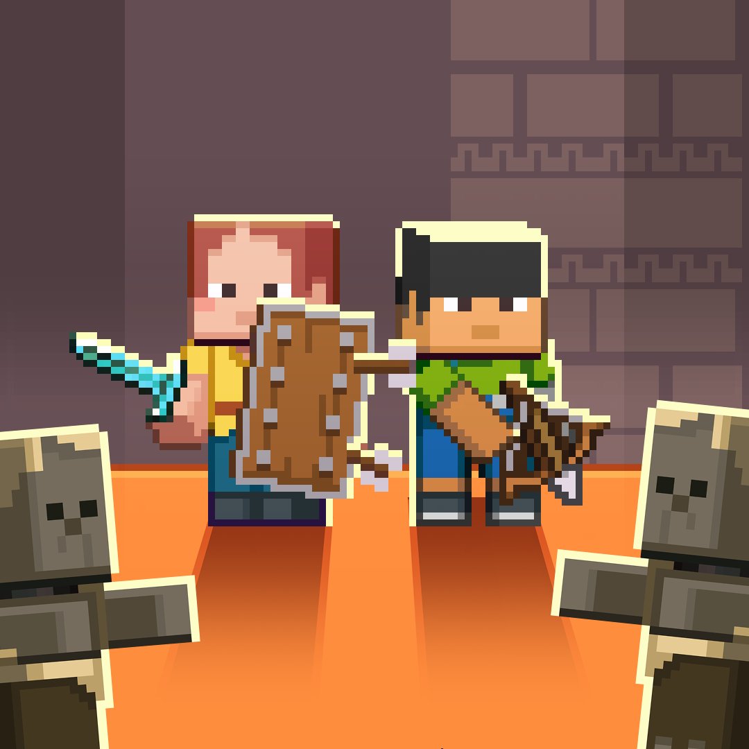 Minecraft tweet media