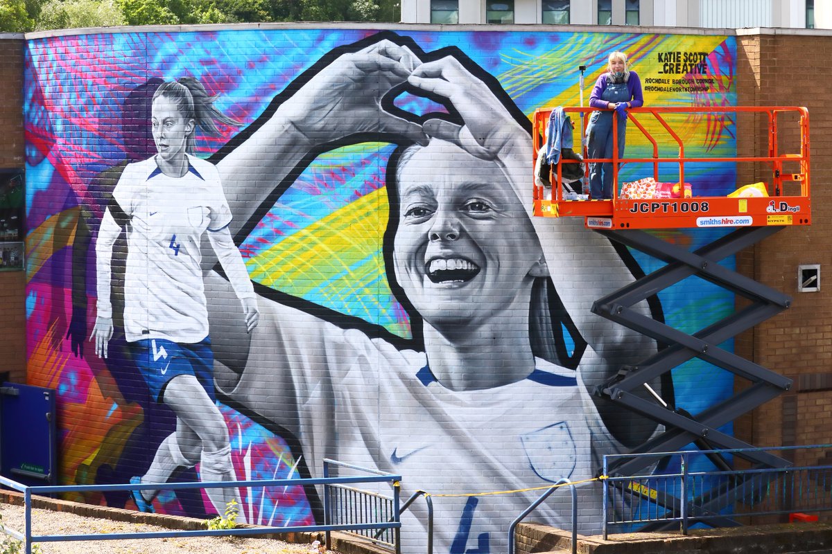 Rochdale Borough Council (@rochdalecouncil) on Twitter photo This mural celebrating #Rochdale born England and Barcelona footballer Keira Walsh has been completed at the R-Kix Performance Centre opposite <a href="/RDriverside/">Rochdale Riverside</a>. ⚽️ <a href="/KatieScott_95/">KatieScottCreative</a> created it, funded by our #RochdaleNorthTownship in partnership with <a href="/InvestRochdale/">RDA</a> 🫶 This mural celebrating #Rochdale born England and Barcelona footballer Keira Walsh has been completed at the R-Kix Performance Centre opposite <a href="/RDriverside/">Rochdale Riverside</a>. ⚽️ <a href="/KatieScott_95/">KatieScottCreative</a> created it, funded by our #RochdaleNorthTownship in partnership with <a href="/InvestRochdale/">RDA</a> 🫶