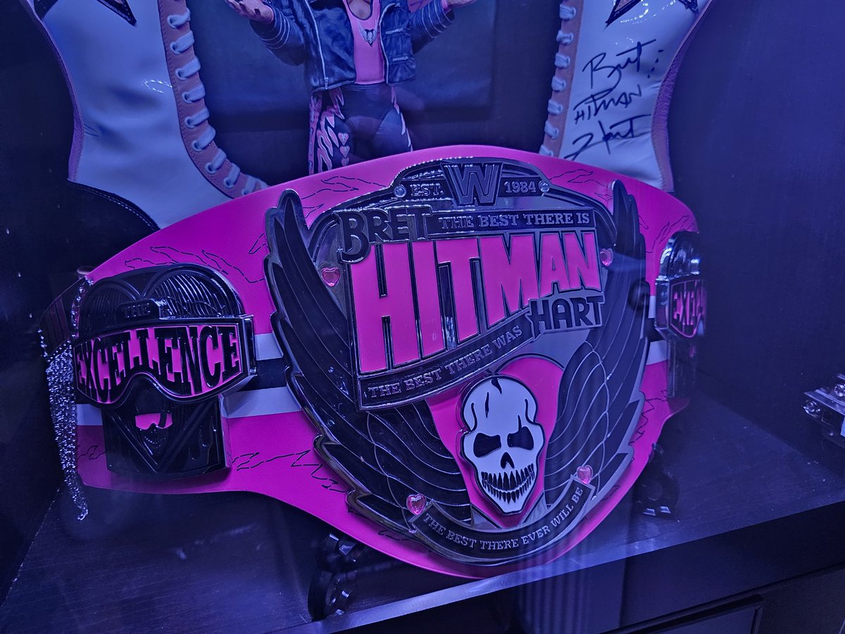 RingpostFigure4's tweet photo. New belt day! #Hitman https://t.co/uQUGoXCUTS