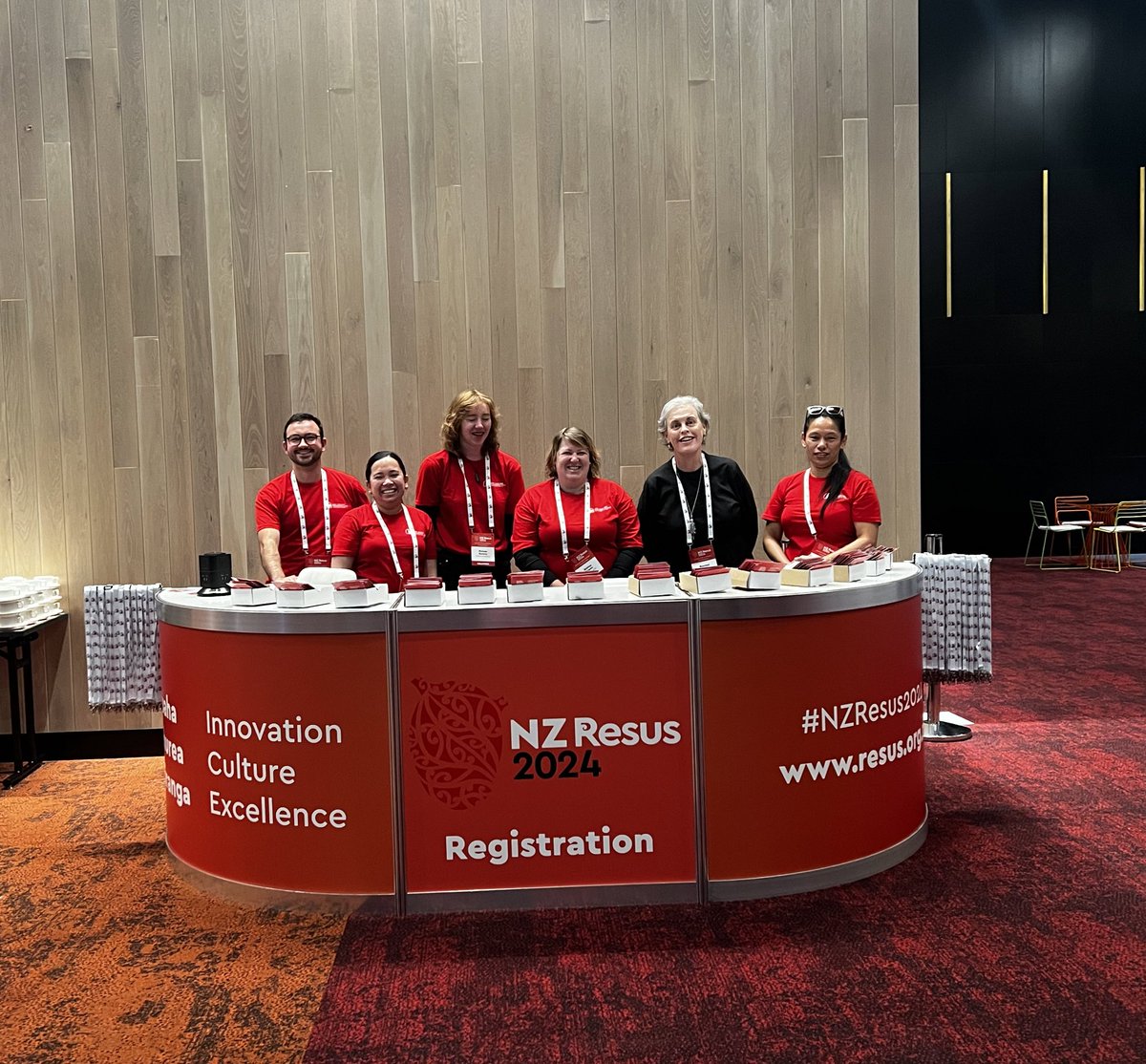 NZResusCouncil's tweet photo. #NZResus2024 begins! We are looking forward to the next couple of days of sharing the latest in resuscitation and first aid! https://t.co/1jqIisDq6v