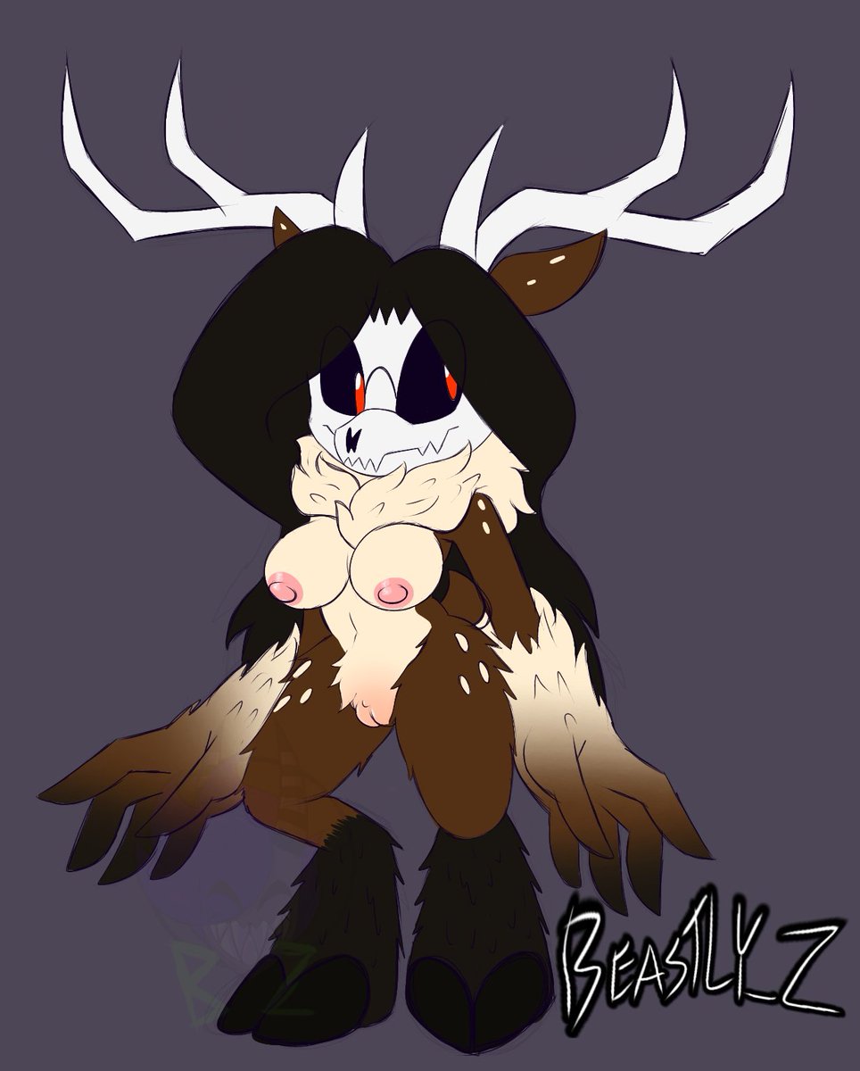 Beastly_Z5's tweet photo. Wendigo. 

(Idk what to name her.) https://t.co/QhVu0EfBMn