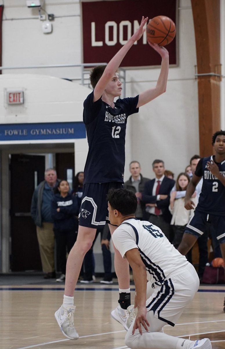 Magic &amp; Hotchkiss 7’0 2025 Ian Randall will be at Brown this weekend, then NEPSAC events and July on the Magic HGSL team! Ian is a super skilled big man who can stretch the floor and protect the rim. Outstanding student-athlete drawing NESCAC &amp; Ivy recruitment! #MagicFamily