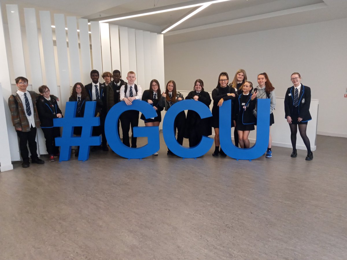 Today 15 of our S6 pupils visited #GCU as part of the <a href="/GCUroutesforall/">Routes for All @ GCU</a> programme. Such useful knowledge about #articulation between college and university shared
#articulation #pathways