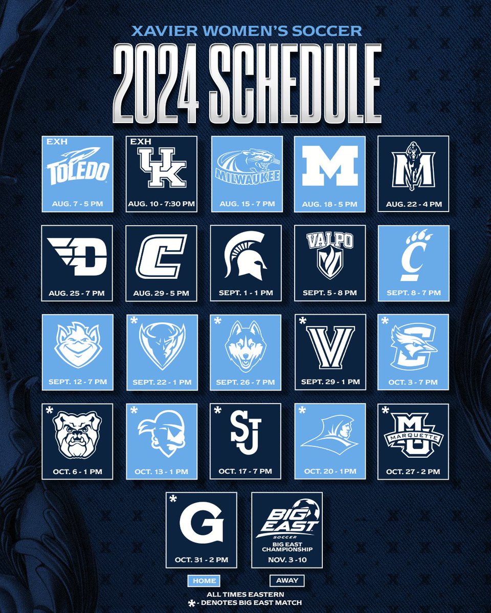 2️⃣0️⃣2️⃣4️⃣ 𝗦𝗖𝗛𝗘𝗗𝗨𝗟𝗘 ➡️ 𝗢𝗨𝗧 𝗡𝗢𝗪!

MORE: bit.ly/45oFWO8