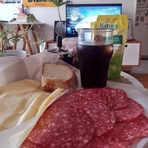 esta merienda quiero siempre😍