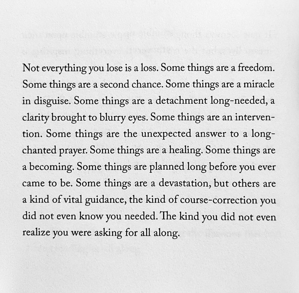 ThoughtCatalog's tweet photo. Not everything you lose is a loss. https://t.co/6yXzBOntsZ