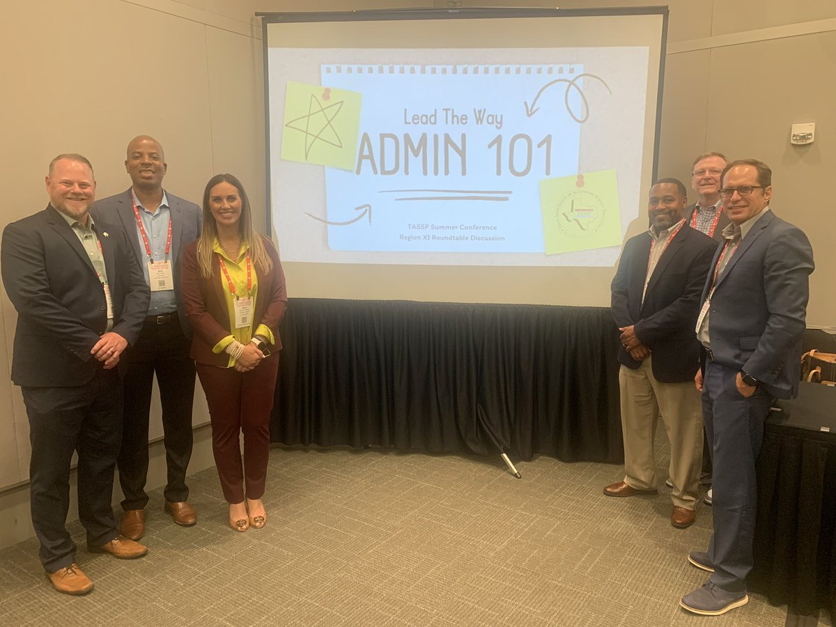 So lucky to be on the #TASSP2024 Region XI board with such amazing people! We got the opportunity to present to our peers today at the <a href="/TASSP1/">TASSP</a> Summer Workshop!