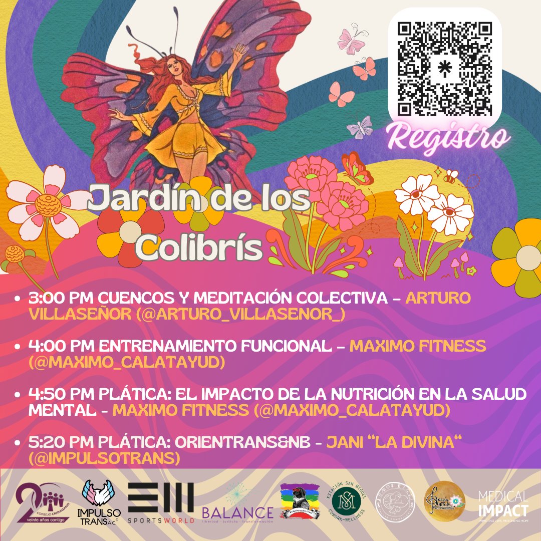 Medical__IMPACT's tweet photo. 👠🏳‍🌈Muestra tu autenticidad en un espacio lleno de amor y respeto☯️📣🧚‍♀️ ¡Este 15 de junio! 

CHECA EL PROGRAMA COMPLETO AQUÍ
REGISTRATE AQUÍ 👉🏽https://t.co/v8leElAjCt

#SaludDiversa para #CuerpesenColor🏳‍🌈 https://t.co/XjtAi5IECu