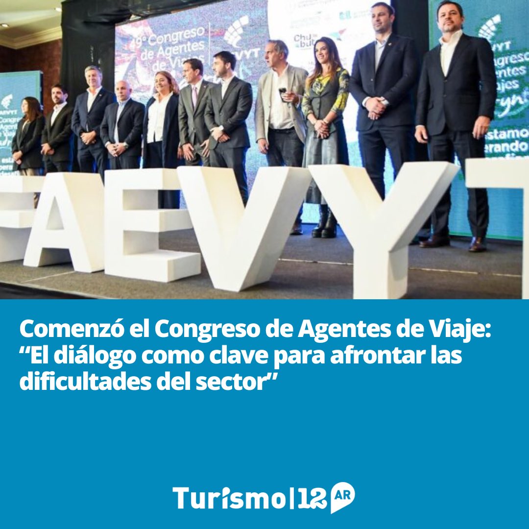 Turismo12A's tweet photo. Se sacudió la estructura de nuestro trabajo. Pero ahí estuvimos y acá estamos enfrentando las dificultades siempre en defensa de las agencias de viajes”, abrió su discurso el presidente de FAEVYT, Andrés Deyá. @FAEVYT @irondeya 

https://t.co/a7CztX9rBe https://t.co/A7RbNWg5fN