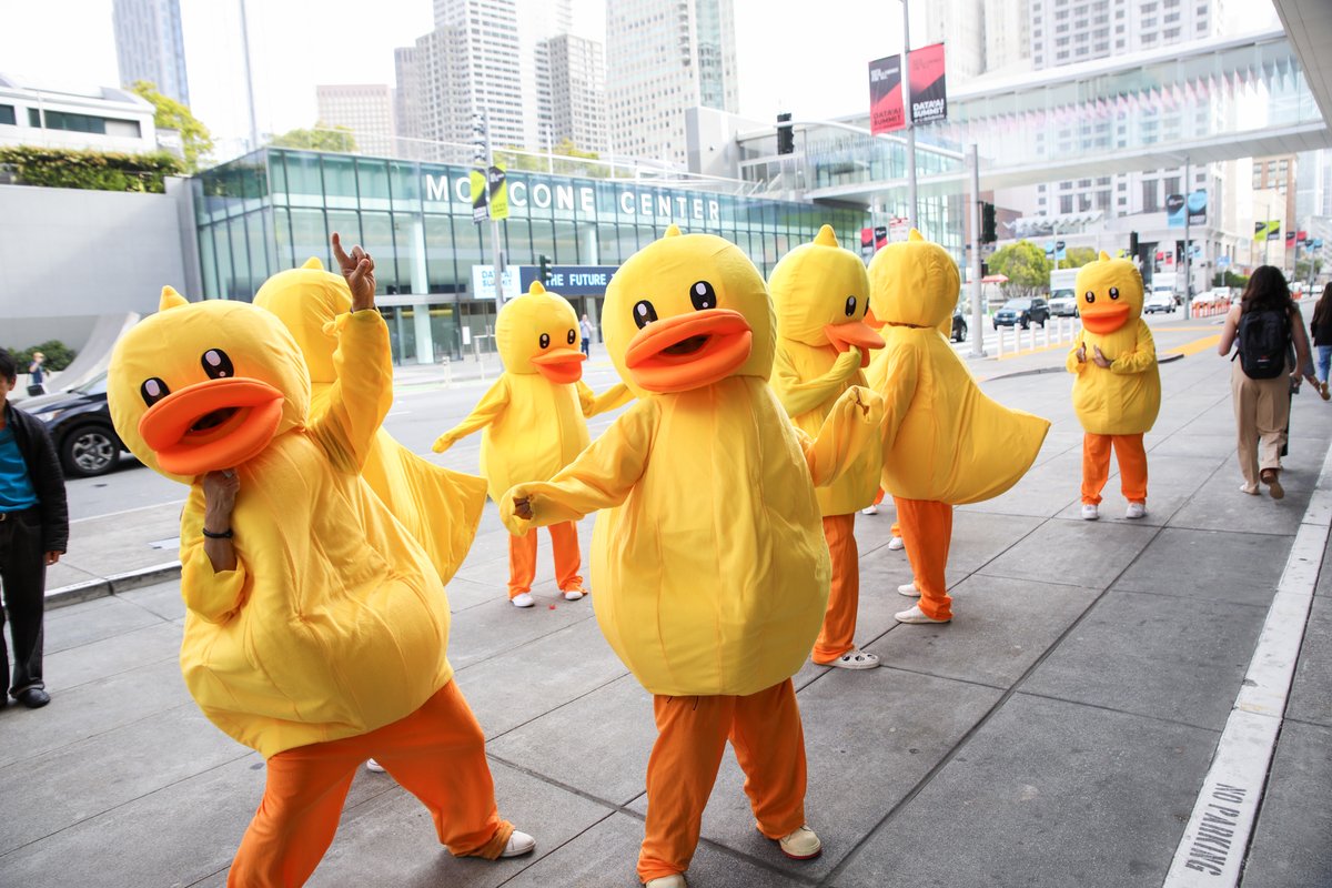 Rubber ducking at #DataAISummit