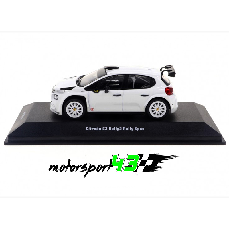 IXO 1/43...    PVP: 39,95€

Citroen C3 Rally2 2021 White Rally Spec
(Edición limitada 1500 unidades)

Reservas en info@motorsport43.com

#motorsport43 #miniaturasdecompeticion #escala43 #escala143 #IXO #ixomodels #WRC #rally #citroensport #citroenc3rally2 #citroenc3 #C3Rally2