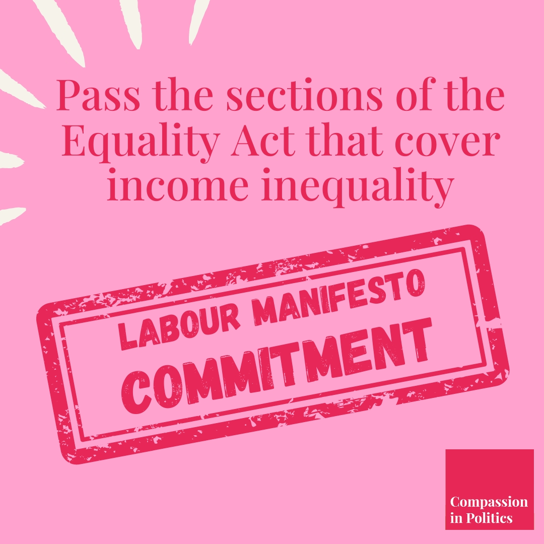 CompInPolitics's tweet photo. With the #1forEquality Coalition, we have been campaigning for the Equality Act to be enacted in full, so that public bodies can no longer make inequality worse through their actions. Today in their manifesto, Labour backed it. 👇 https://t.co/babNYTy50n