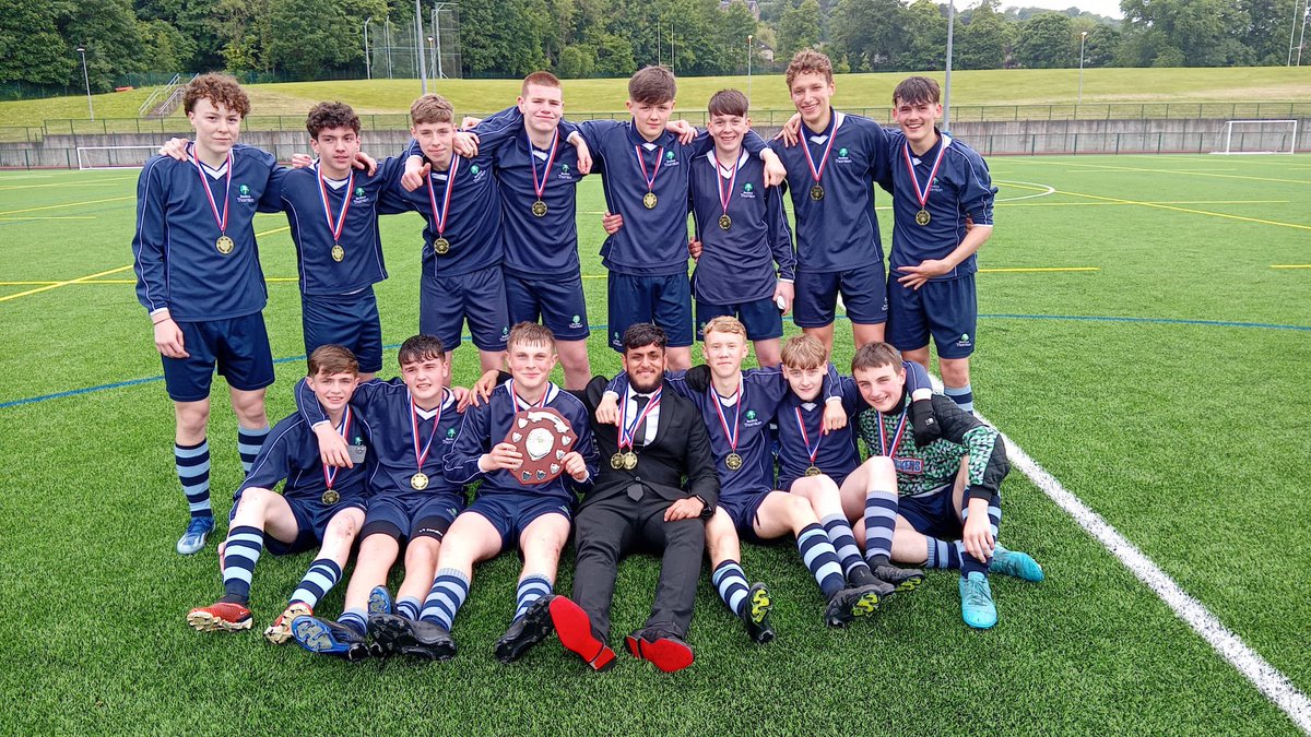 Well done to the Y10 football team -
Bradford Schools Champions with a 4-2 win - brilliant from all the lads and Mr Ali #prouddept <a href="/BeckfootThornt1/">Beckfoot Thornton</a>