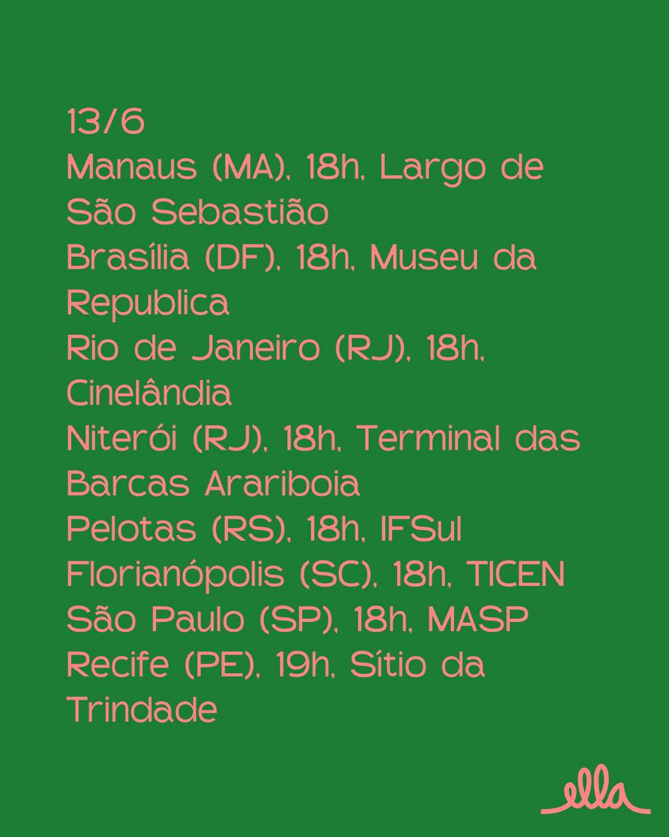 MidiaNINJA's tweet photo. ATOS EM TODO BRASIL CONTRA O PL DOS ESTUPRADORES

As mulheres não se calarão diante da aprovação do PL da Gravidez Infantil na Câmara dos Deputados. Nesta quinta-feira (13), em resposta à tratorada do presidente e dos líderes da Casa, o movimento feminista vai às ruas com atos que cobram a manutenção do direito ao aborto, garantido por lei.

#PLdaGravidezInfantil #PL1904Não #CriançaNãoÉMãe