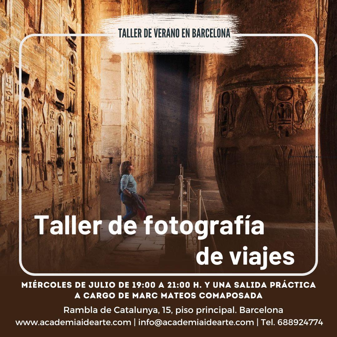 Si te interesa la fotografía pero te cuesta dominar la cámara, o quieres profundizar en técnicas como la panorámica (que da mucho más juego del que crees en fotografía de viaje) te propongo este taller de julio en <a href="/AcademiaIdearte/">Academia Idearte</a> en Barcelona.
 academiaidearte.com/cursos-de-arte…