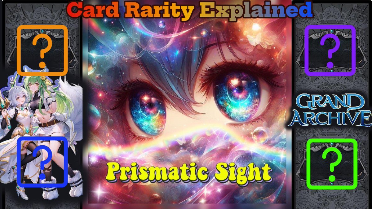 Downdreamers's tweet photo. Hope you’re catching up on our video of Grand Archive Card Rarities Explained! This video was requested from one of our viewers! https://t.co/SqjPxAaEwe via @YouTube https://t.co/5inYGGu6Pz