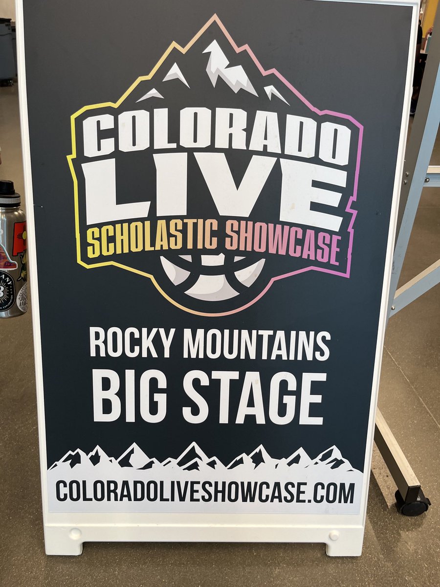 ⁦<a href="/CHSAA/">CHSAA</a>⁩ is so proud &amp; excited to be part of the amazing work of ⁦<a href="/ColoradoLive_SS/">COLORADO LIVE Scholastic Showcase</a>⁩ !! Thank you Natalie &amp; Brian for the unbelievable opportunities you are offering our student-athletes! Good luck to all teams &amp; players &amp; thank you to all of the college coaches here!