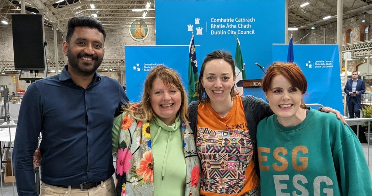 It is an overwhelming honour to be voted in to represent the North Inner City again! I ran on a platform of inclusion, strength in our diversity and climate action. This is the mandate I will work to deliver on as much as I can for the next five years.