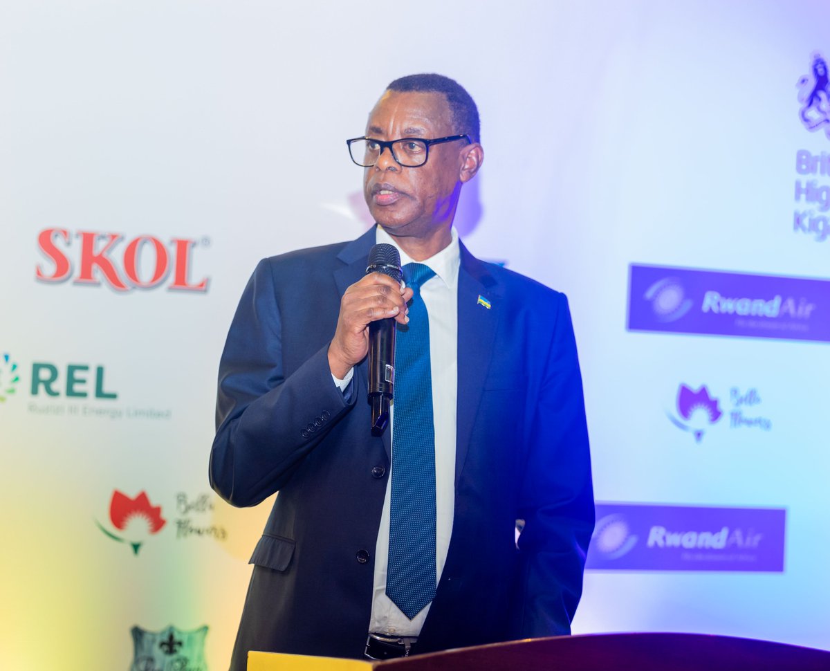 RwandaMFA's tweet photo. This evening, Minister of State @KabarebeJames joined @UKinRwanda to celebrate the UK National Day.

In his remarks, he commended the strong partnership between Rwanda and the UK on bilateral and multilateral levels. https://t.co/xsvjo7CRkk