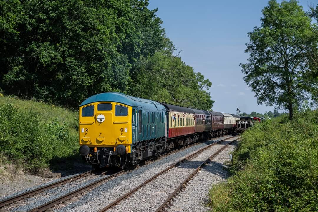 GWSR's tweet image. Our very own Sulzer Type 2 Class 24 diesel is to come out of traffic for engine repairs, following the railway’s annual Summer Heritage Diesel Gala in July. 5081 is 64 years old.
The last operational day in traffic is scheduled for Sunday 21st July. #class24 #sulzer @GWSRDiesels