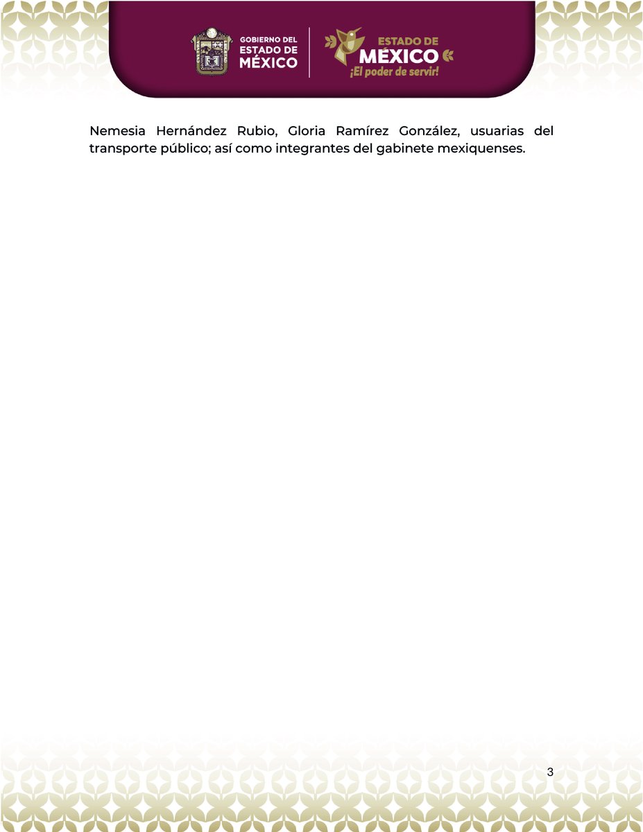 Secretaría de Movilidad GEM tweet media