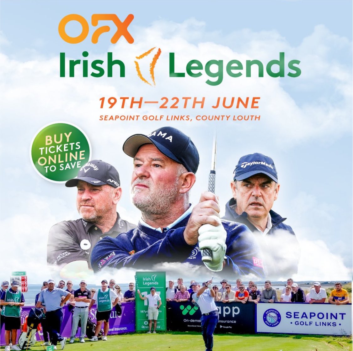 ‼️🇮🇪 Great week for Irish golf fans next week! 🇮🇪‼️

The Amateur Championship, men's top amateur golf event, is at <a href="/Ballyliffin/">Ballyliffin GC</a>, June 17-22.

Meanwhile, the @Irish_Legends24 returns to <a href="/SeapointGolf/">Seapoint Golf Links</a> where Peter Baker defends his title, June 19-22.

It promises to be a great week!