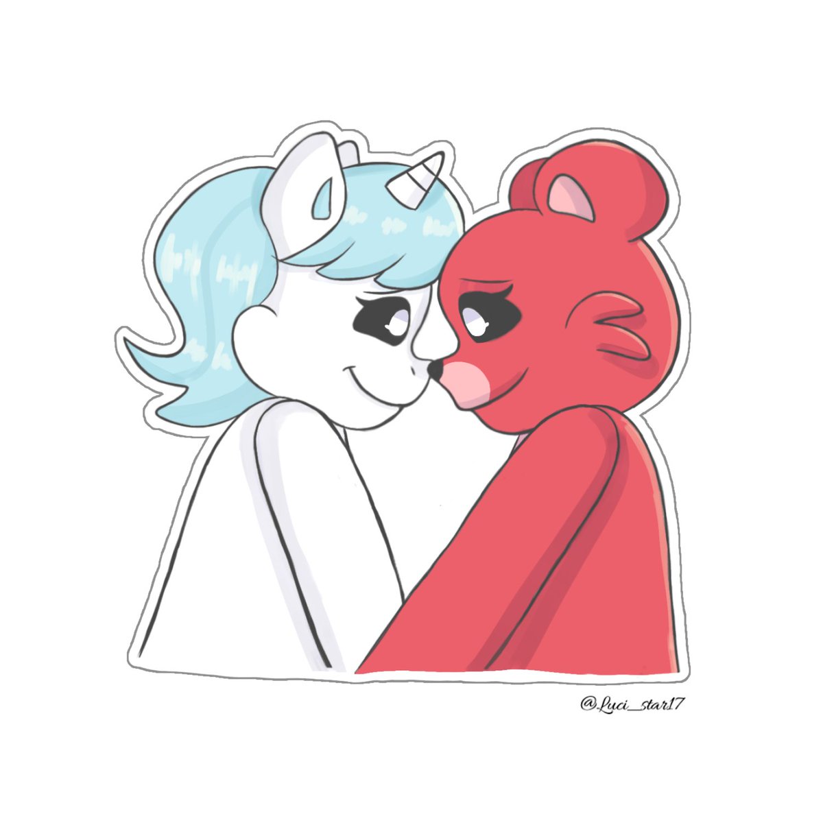 Luci_star17's tweet image. (1/2) My Smiling Critters ships 
Sorry, but I couldn't decide between these 😔
#SmilingCritters #catnap #bobbybearhug #craftycorn #dogday