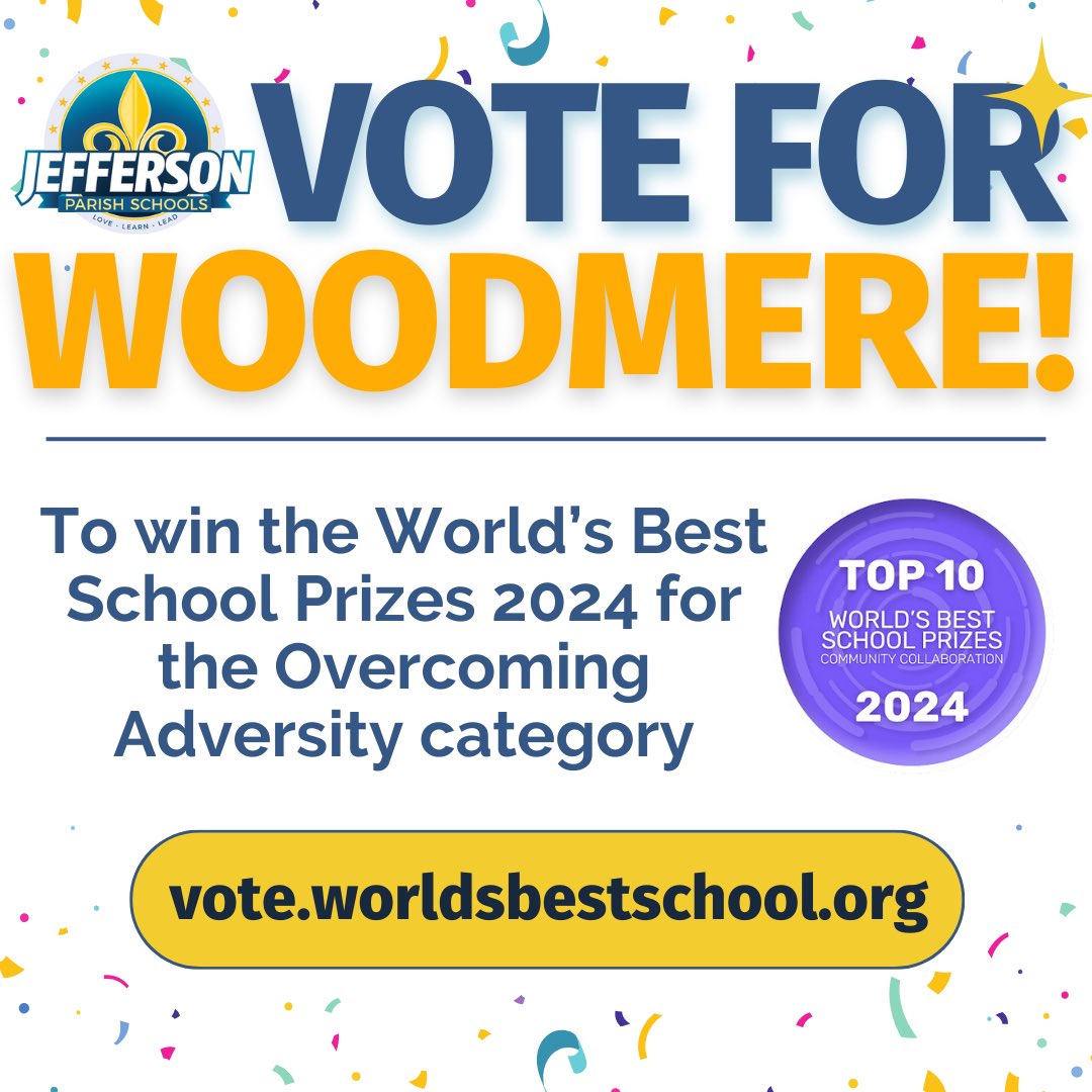 JPschools's tweet photo. 🎉 We are thrilled to announce that Woodmere School has been named in the Top 10 shortlisted schools for the World’s #BestSchoolPrizes 2024! 

We invite everyone to help us celebrate this achievement and vote for Woodmere at https://t.co/0n30JCLPRw
@T4EduC
#JPSchools #congrats https://t.co/VcVCkLgsPV