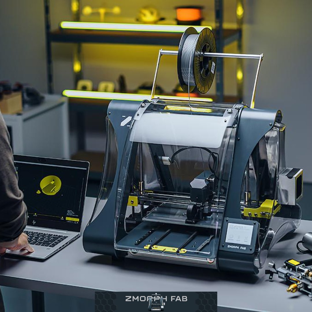 MatterHackers's tweet photo. Unlock #creativity with the #ZMorph #Fab Multi-Tool 3D Printer, switching between #3DPrinting and #CNC #milling. Perfect for #education and #makerspaces, it offers user-friendly operation and sturdy build from $1,899.00
https://t.co/skGAHI3b6G
#MatterHackers https://t.co/vODB4yqPEF