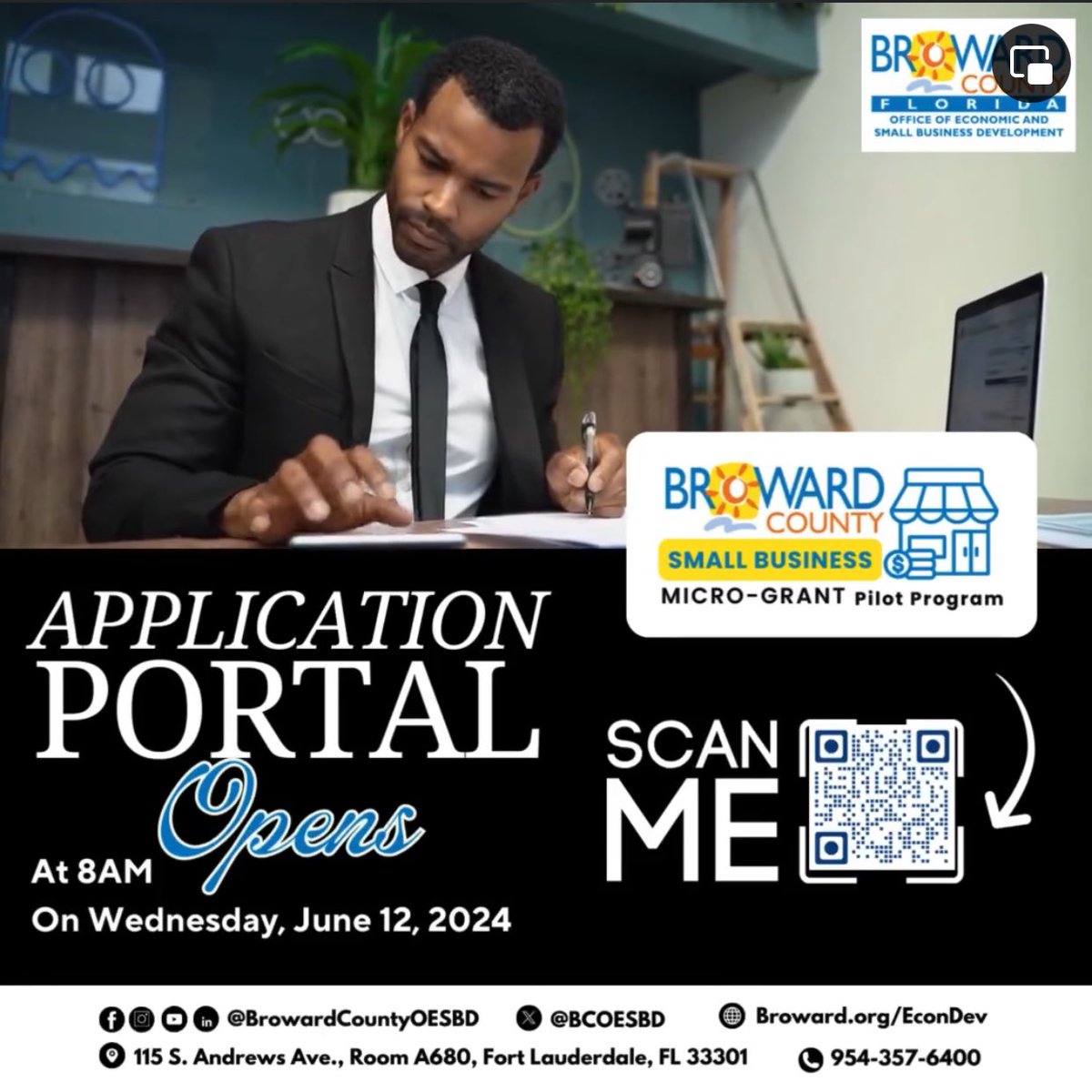 MONEY IN YOUR POCKET - On Thursdays, we focus on bringing you opportunities to put money in your pocket through contracting, grants, etc.

Don’t let other people get your money. 

Link to grant - broward.org/EconDev/Pages/…

#browardblackchamber