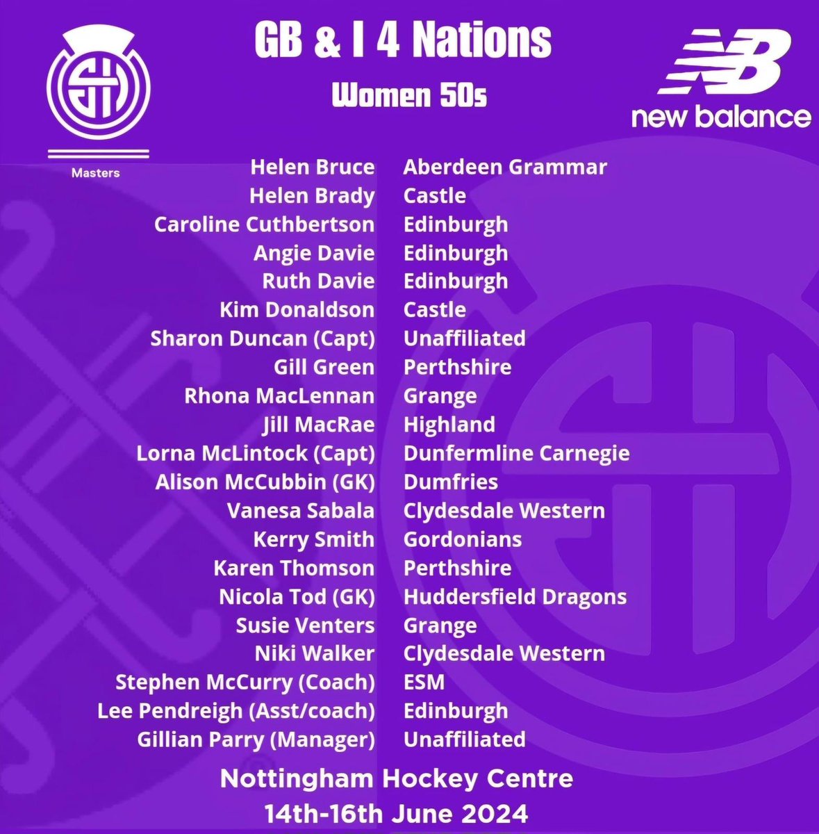 @CastleHockeyEdin (@castlehockeyed) on Twitter photo Big game for Scotland tomorrow!
Our own Helen and Kim play for the Womens Over 50s Scotland Team in the Master Home Nations. π΄σ §σ ’σ ³σ £σ ΄σ Ώ
Massive Congratulations from us all and good luck, we're really proud of you! π
<a href="/ScotlandMaster1/">Scottish Masters Hockey</a> <a href="/ScottishHockey/">Scottish Hockey</a> #ScottishHockey #Hockey Big game for Scotland tomorrow!
Our own Helen and Kim play for the Womens Over 50s Scotland Team in the Master Home Nations. π΄σ §σ ’σ ³σ £σ ΄σ Ώ
Massive Congratulations from us all and good luck, we're really proud of you! π
<a href="/ScotlandMaster1/">Scottish Masters Hockey</a> <a href="/ScottishHockey/">Scottish Hockey</a> #ScottishHockey #Hockey
