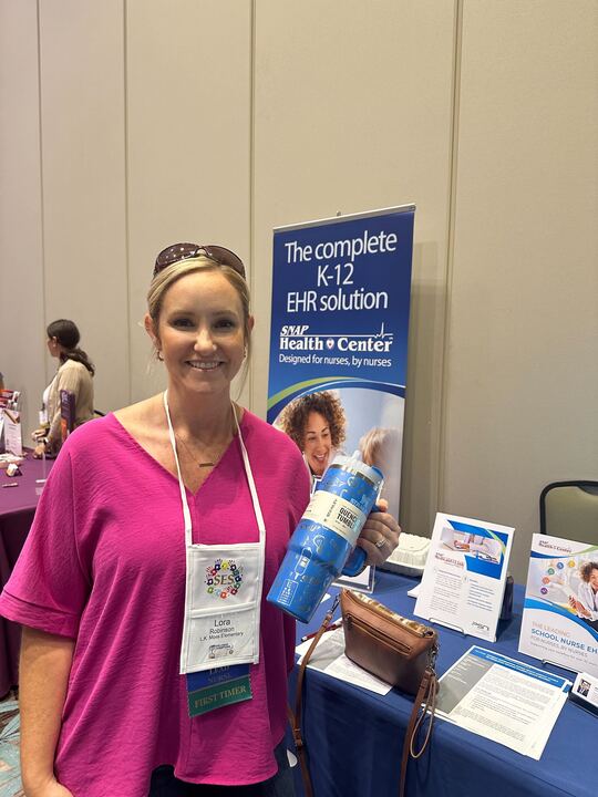 promedsoftware's tweet photo. We have a winner!
Lora Robinson from L.K Moss Elementary!!
Great to see everyone at the #GASN conference😁 #SchoolNursesRock #conferences https://t.co/5QbuCW4OOs