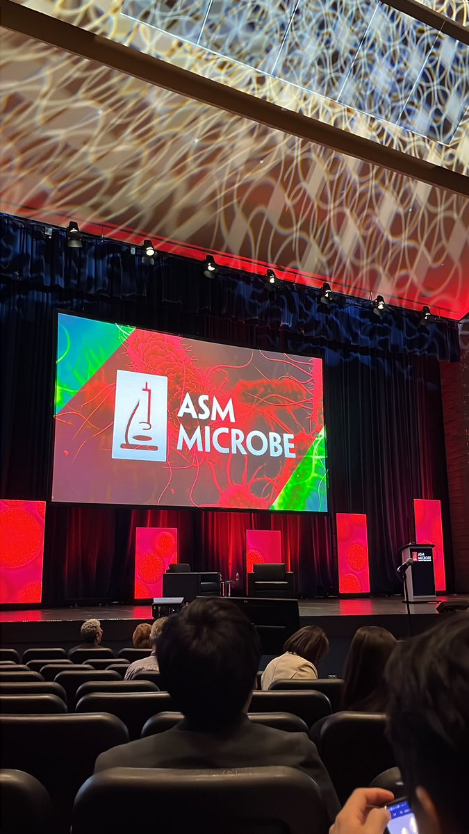 Starting off ASM Microbe 2024 with the Opening Session - Atlanta, GA  #microbe2024