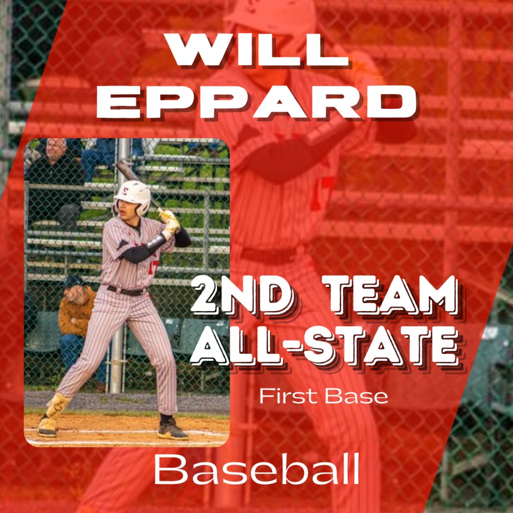 EastRockFamily's tweet photo. Congratulations to Will Eppard for earning Second Team All-State honors for his baseball season performance! Way to go, Will! https://t.co/3GnW3Mycyu