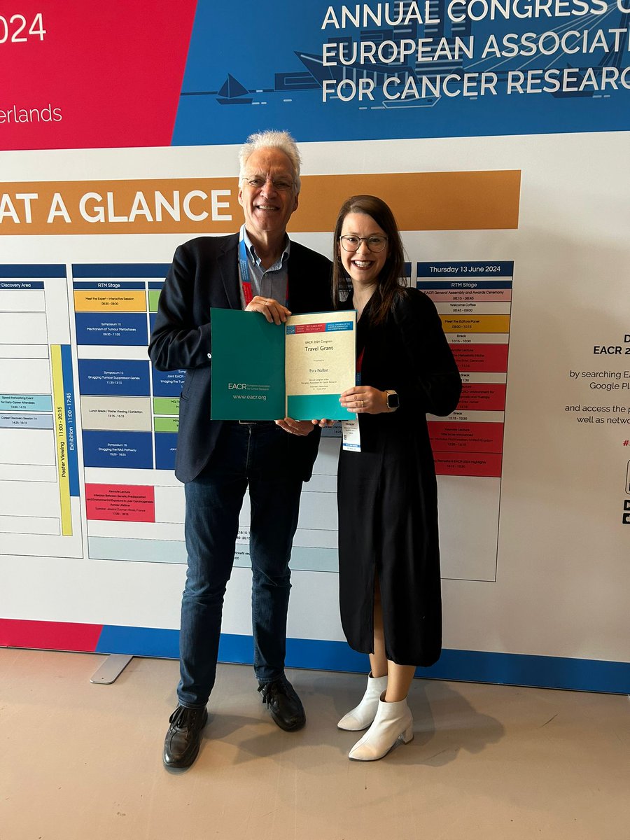 dnzcnsn's tweet photo. Congratulations Esra!  @esranalbat1 on winning the @EACRnews travel grant! @CanSyL_METU @Metu_Health https://t.co/5jaNfBBOr5