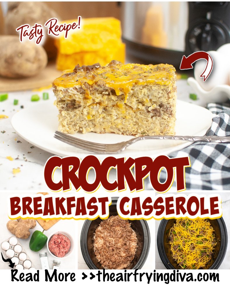 poshonabudget's tweet photo. This could be the easiest breakfast ever! Crockpot Breakfast Casserole Recipe (slow cooker), a simple five ingredient recipe featuring eggs, potatoes, and sausage.

 Read more at: https://t.co/euZp3mWp5h https://t.co/OKhFUHxWFC