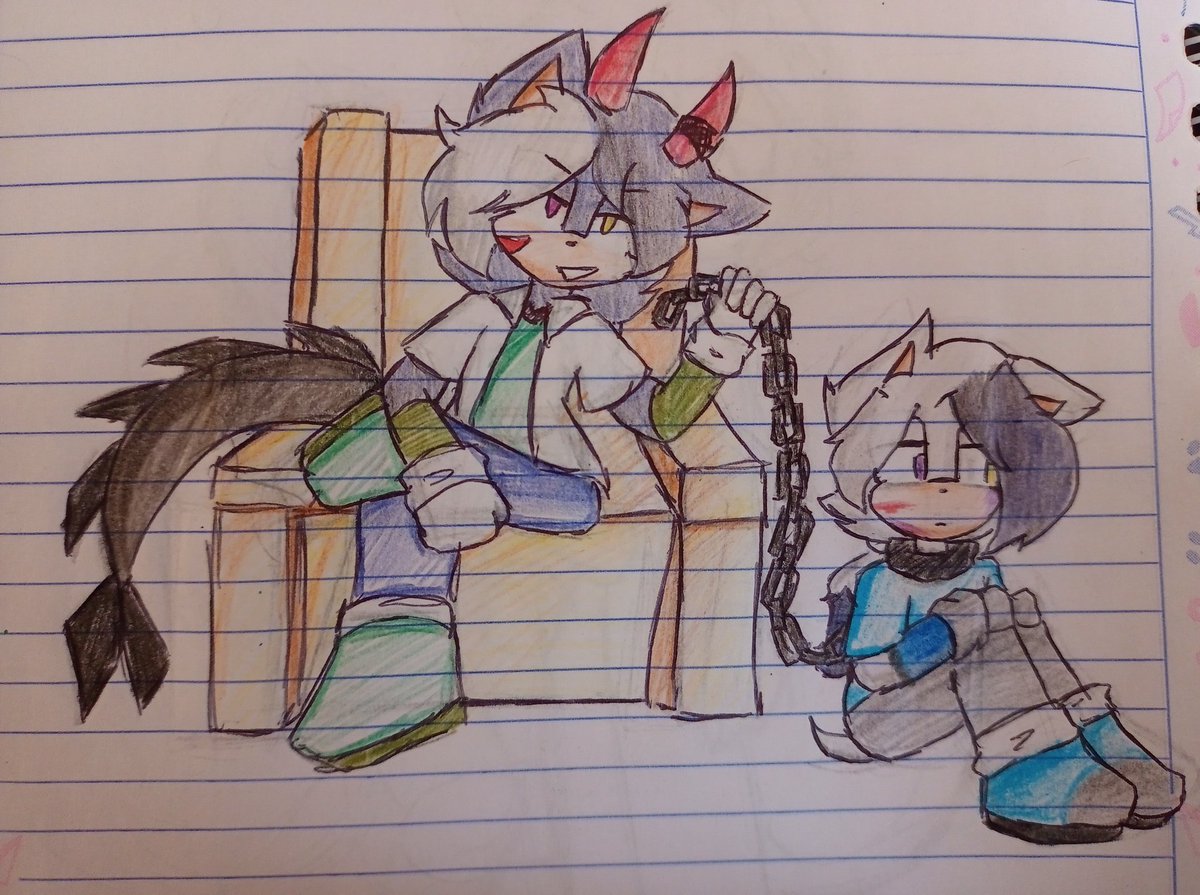 MARICHAT122's tweet photo. Dibujin hecho en la escuela https://t.co/CFLgfRsh7e