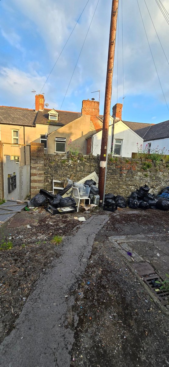 batch0ut's tweet photo. @rasdevil22 @VOGCouncil @swpolice Same behind court road/commercial road. Gets cleaned up, 2 days later the 3rd bed gets dumped in a month. Reported these bags left by the same household, week after week and still there. Great it gets cleaned up, but it won't stop unless something is done to repeat offenders https://t.co/eNPX3Imygg