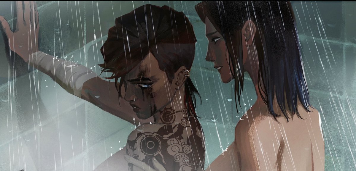 _ETNotFound's tweet photo. Oil And Water.
#Arcane #CaitVi #Caitlyn #Vi https://t.co/AFxQVzYU91