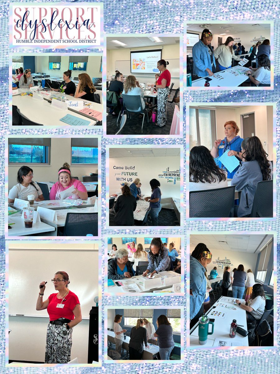 Humble ISD Dyslexia (@hdyslexia) on Twitter photo Wrapped up a 3-day grant-sponsored training session for #Dyslexia, #Dysgraphia, & Kinder & 1st Grade Screeners. Thank you <a href="/SanJacCollege/">San Jacinto College</a> & <a href="/R4Literacy/">Region 4 Literacy and Language</a> for the support, centers, small group instruction, and FUN! #HumbleISD Stakeholders supporting new learning during summer hours! Wrapped up a 3-day grant-sponsored training session for #Dyslexia, #Dysgraphia, & Kinder & 1st Grade Screeners. Thank you <a href="/SanJacCollege/">San Jacinto College</a> & <a href="/R4Literacy/">Region 4 Literacy and Language</a> for the support, centers, small group instruction, and FUN! #HumbleISD Stakeholders supporting new learning during summer hours!
