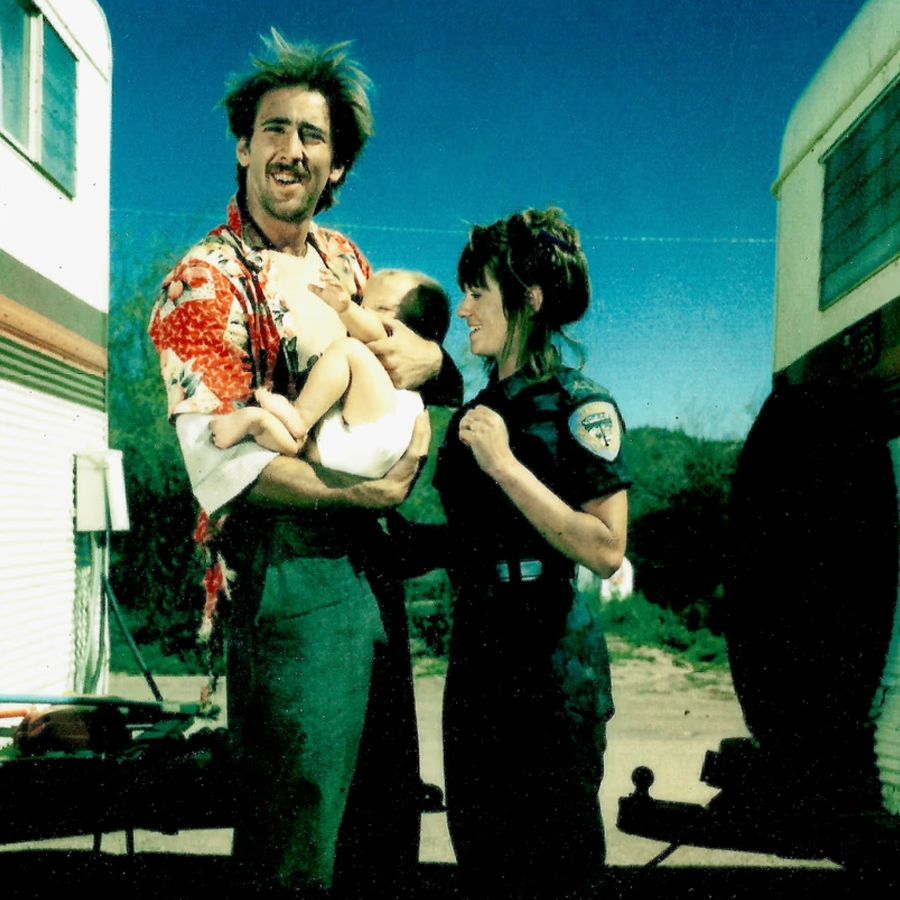 TheLoftCinema's tweet photo. Behind the scenes of RAISING ARIZONA! Celebrate Father’s Day with Nicolas Cage in the Coen brothers’ hilarious ode to questionable parenting and warthogs from hell as Raising Arizona hits the big screen this Sunday, June 16 at 7:30pm!

Tickets: https://t.co/8FWGf17I8A https://t.co/s25a5Xj6Ch